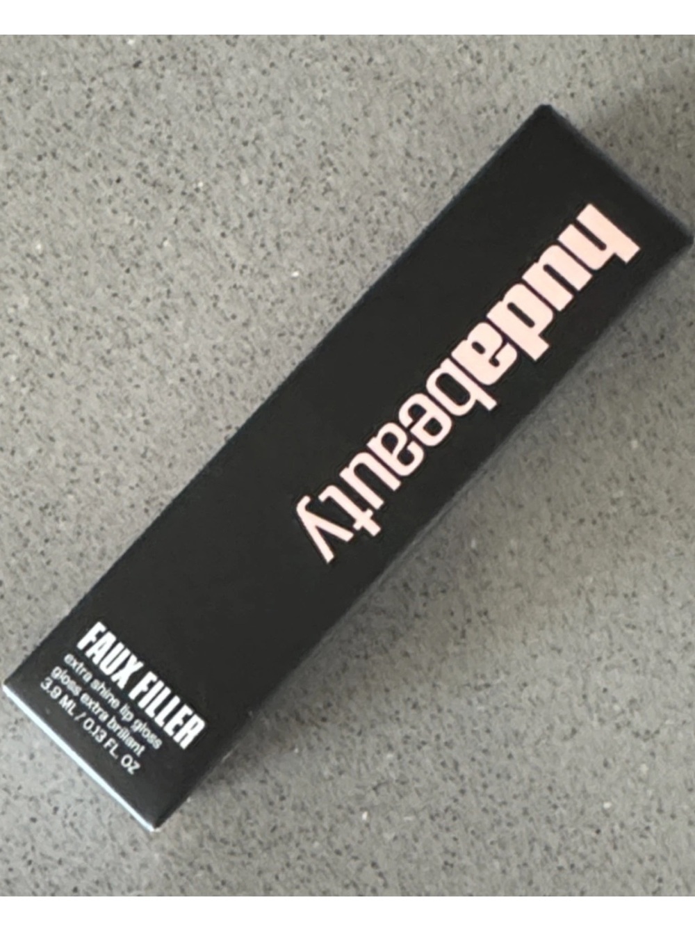 HUDA BEAUTY Faux Filler Shiny Non-Sticky Lip Gloss / BOMBSHELL / Full Size / New